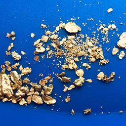 4.4 grams of placer gold