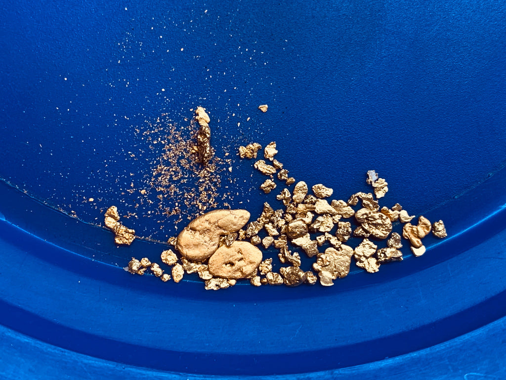 3G - 3 grams of Gold in 1 pound of paydirt