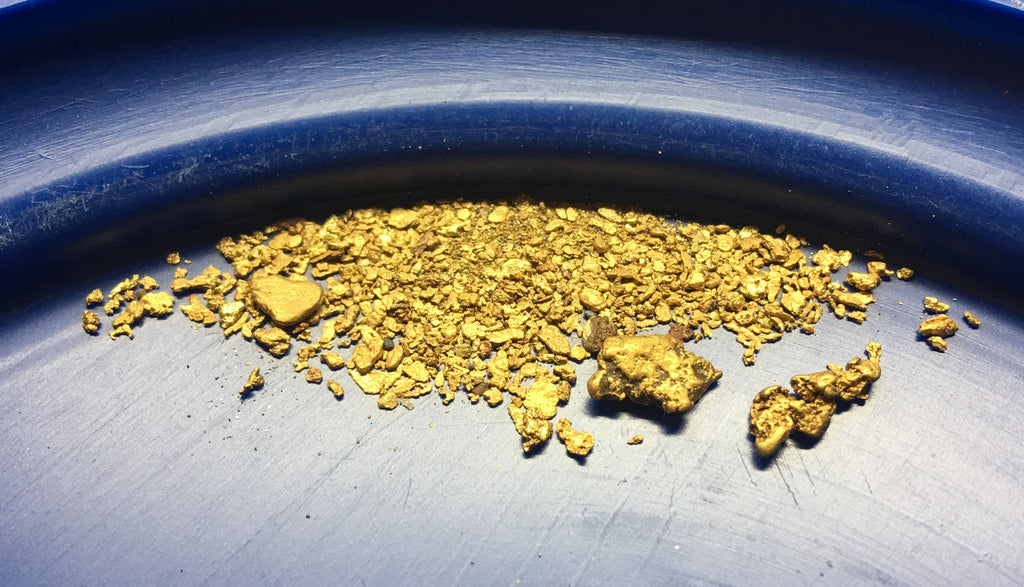 Guaranteed 4.4g of gold, includes 2 nuggets, 4lbs of paydirt