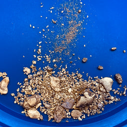 Guaranteed 1oz of gold, including nuggets, pickers, and mesh-sized gold, 12 lbs of paydirt - iP4G Bonanza Paydirt Shipment