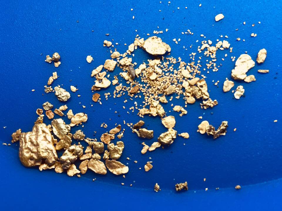 Guaranteed 2.2g of gold, includes 1 nugget, 3 lbs of paydirt - Eureka –  iPan4Gold